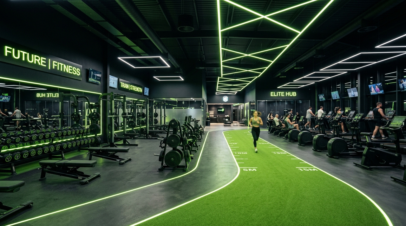 Instalaciones del gimnasio Powerzone